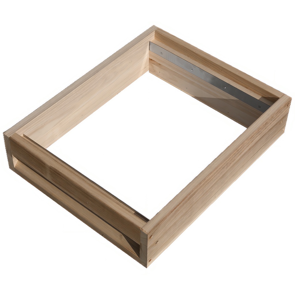 Liebig Zander Halbzarge (110 mm) 10 R. mit Schienen