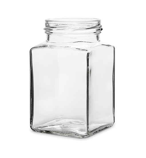 Vierkantglas 260 ml (TO 58)