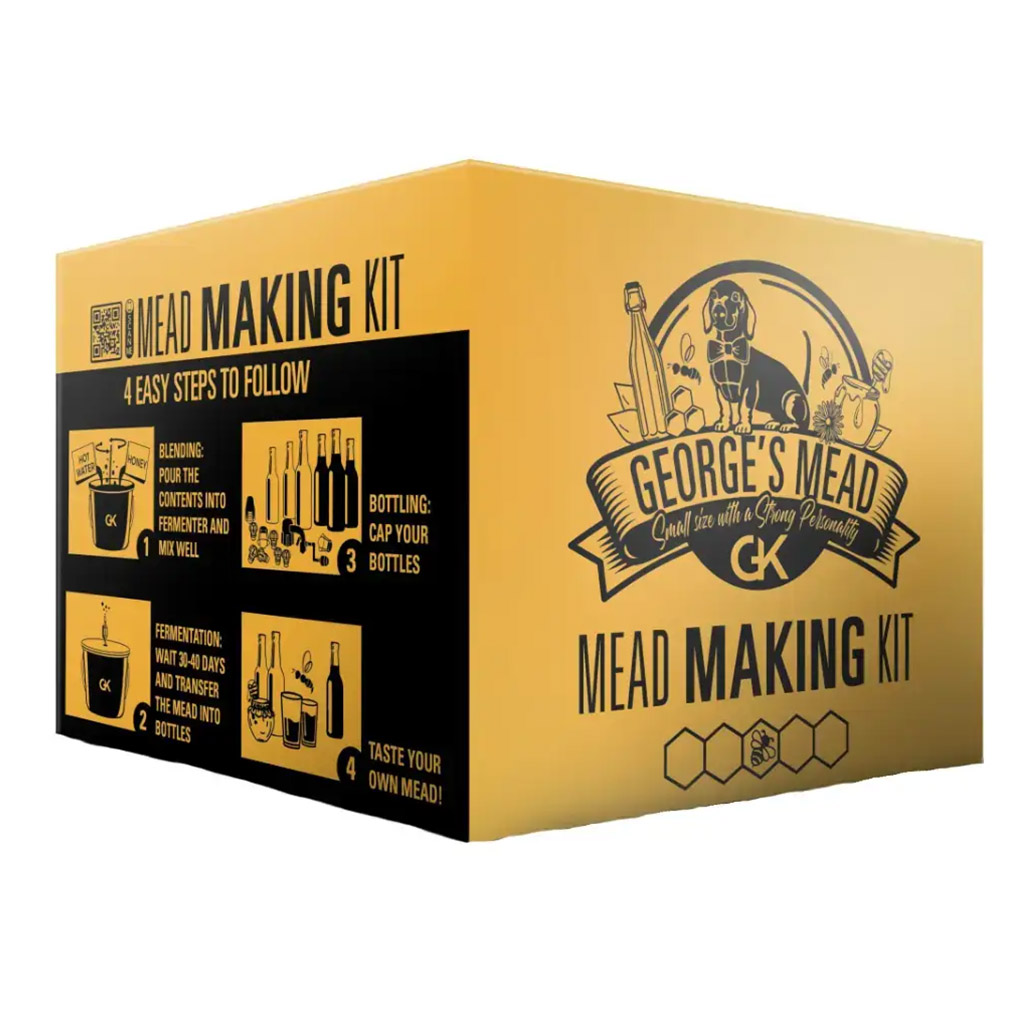 Set zur Herstellung von hausgemachtem Met – George's Mead (5 Liter)