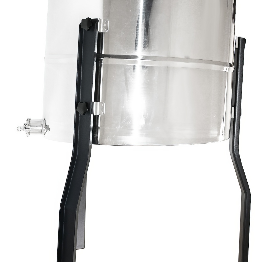 Honigschleuder Mellarius MaxiLine 2 Waben Hand mit großem Griff Dia 40