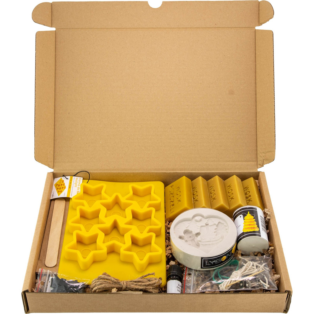 Kreativset zur Kerzenherstellung - Weihnachten