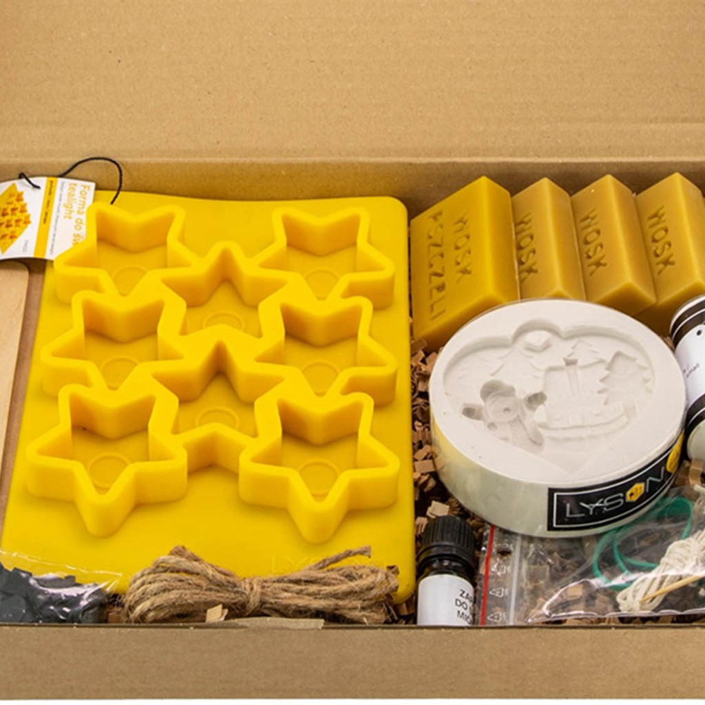 Kreativset zur Kerzenherstellung - Weihnachten