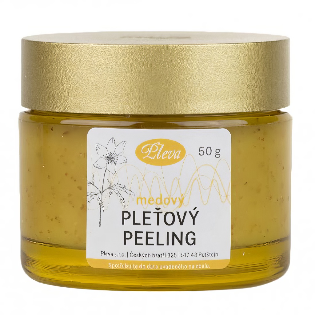 Pleva Honig-Gesichtspeeling - 50g