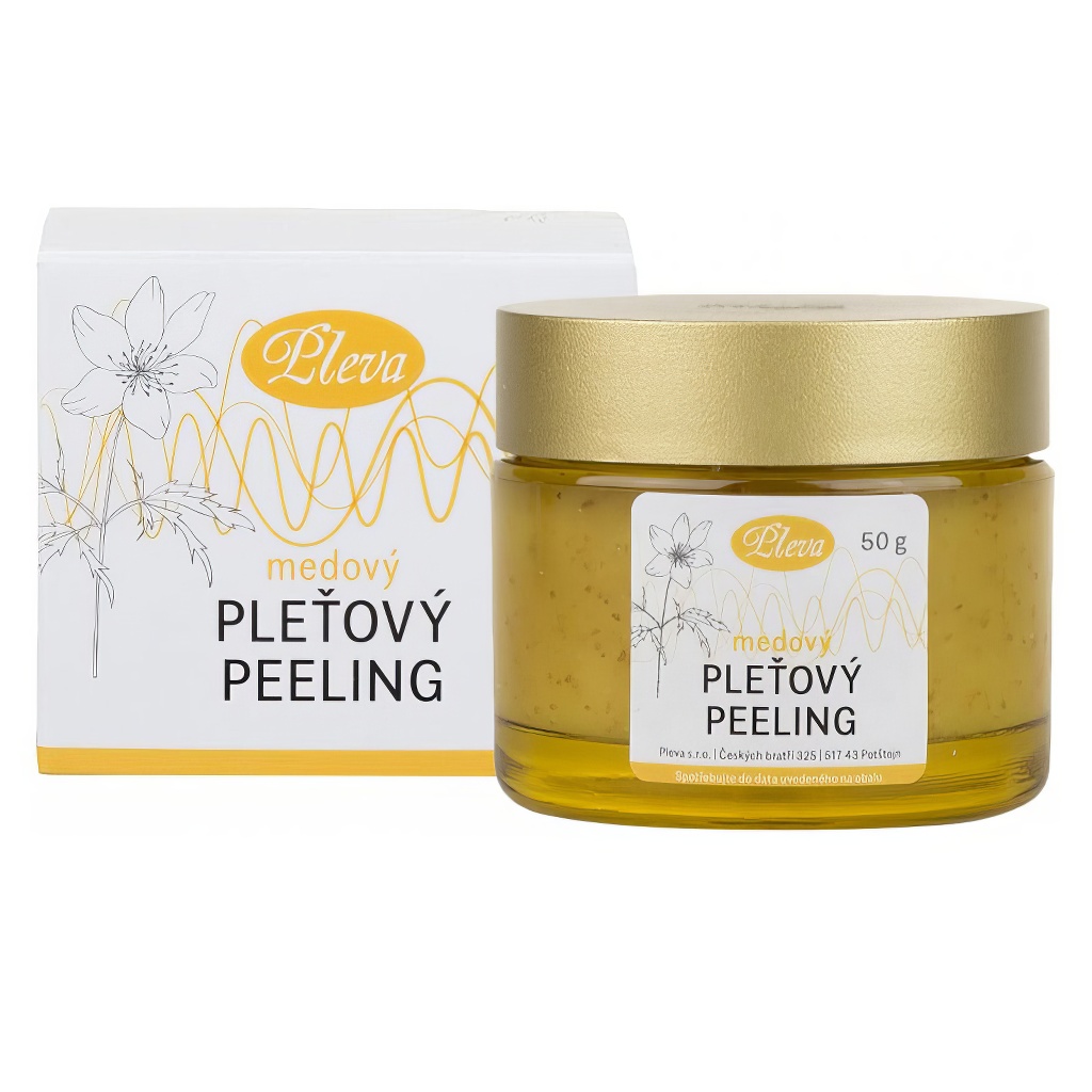 Pleva Honig-Gesichtspeeling - 50g