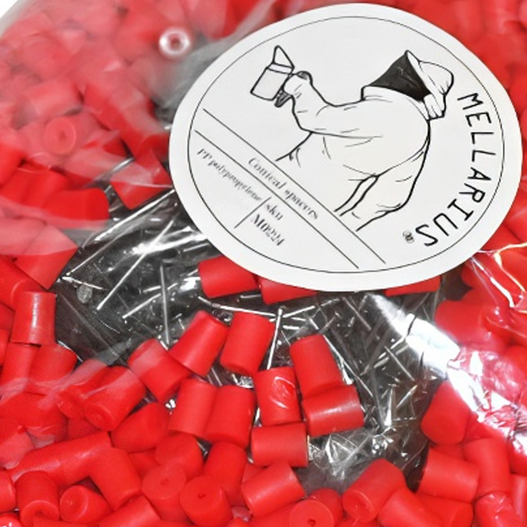 Abstandröllchen100 Stk - Rot