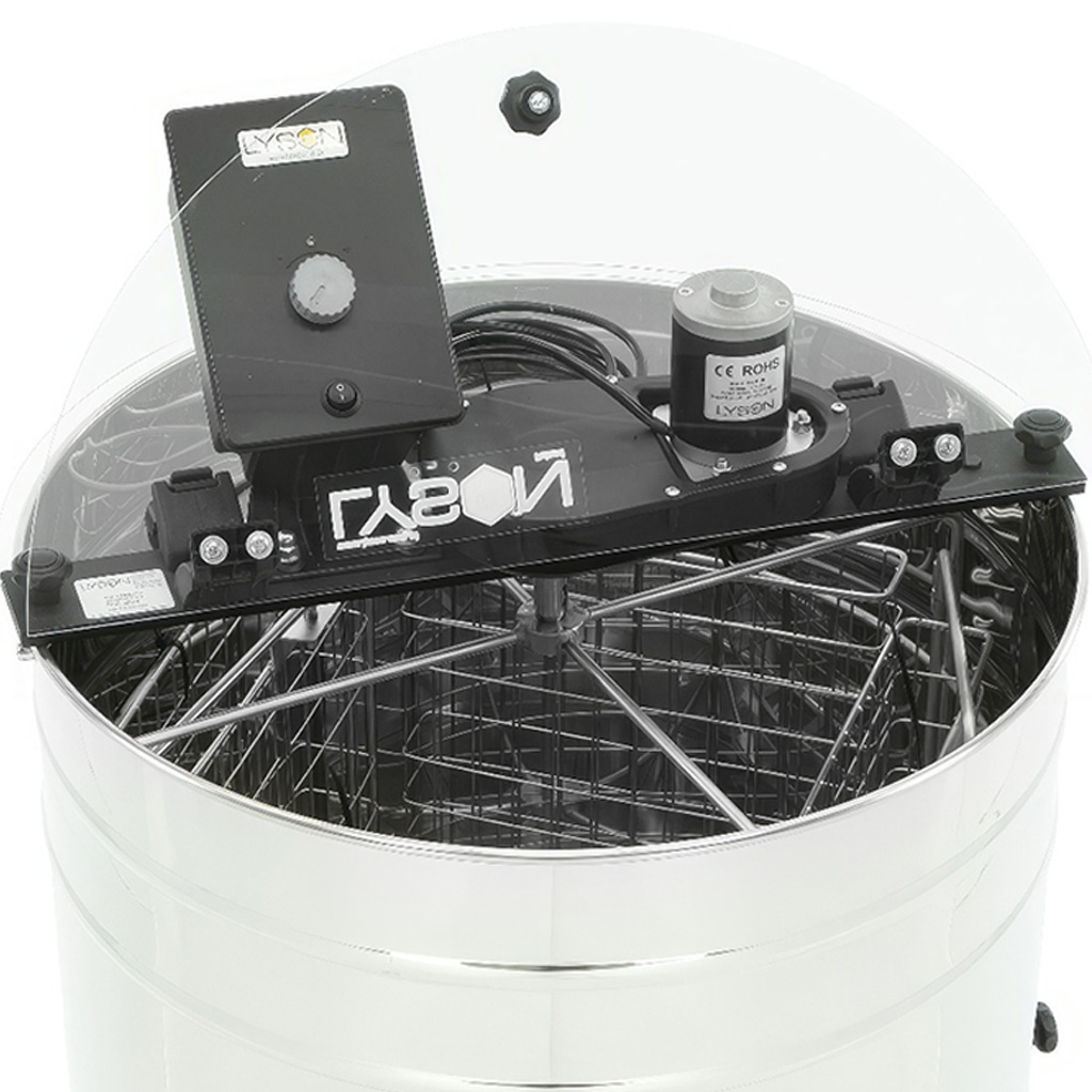 4 Waben Diagonalschleuder, elektrisch 230V, Fi Ø60, Korb universal BASIC Lysoň
