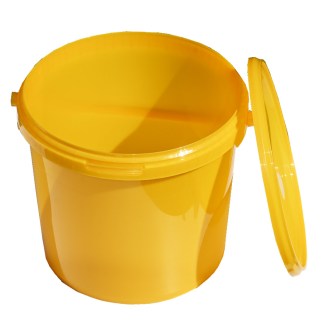 7 kg Plastik Hobbock gelb