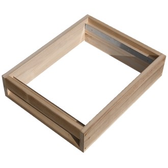 Liebig Zander Halbzarge (110 mm) 10 R. mit Schienen