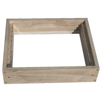 Liebig Zander Halbzarge (110 mm) mit 9er Abstandstreifen