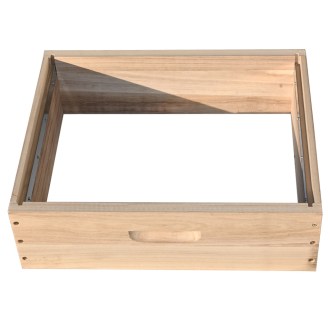 10er Systembeute Dadant US Flachzarge 1/2