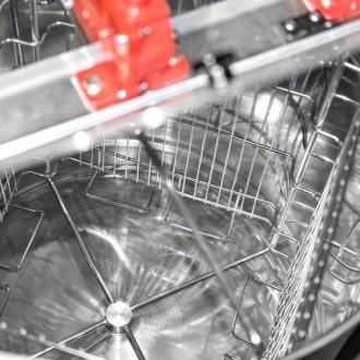 SwissBiene 4 Waben P57 Handschleuder ohne durchgehende Mittelachse