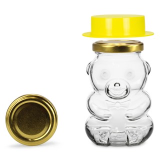 Honigbär-Glas mit Deckel 285 ml (TO 58)