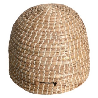Strohbienenstock 45x45 cm
