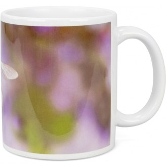 ApiSina Tasse Biene mit lila weißer Blume