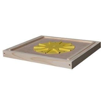 Deutsch Normal Deckel mit Bienenflucht