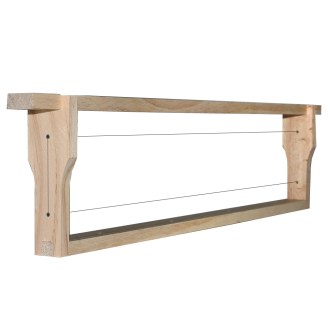 Rähmchen gedrahtet Zander 110 mm, Hoffmann-Seiten