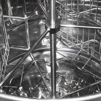 Honigschleuder Mellarius MaxiLine 3/9 N Waben 110W Motor Dia 52