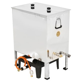 Wachskocher Mellarius mit Gaskocher 62 x 42cm