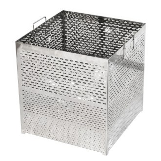 Edelstahl-Wachskocher Mellarius 50 x 50 cm