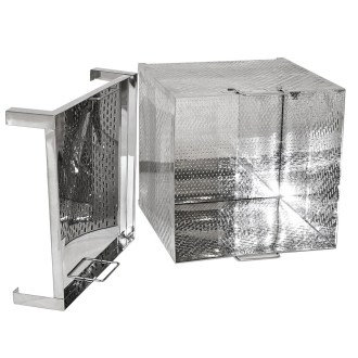 Edelstahl-Wachskocher Mellarius 50 x 50 cm