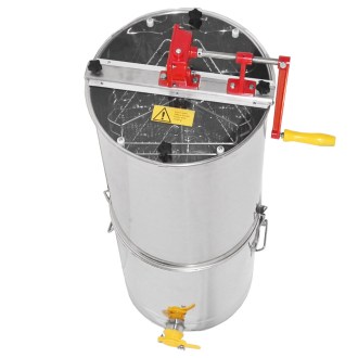 Honigschleuder Mellarius OptiLine 3 Waben Hand mit Behälter P40