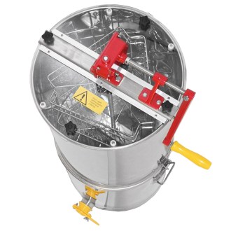 Honigschleuder Mellarius OptiLine 3 Waben Hand mit Behälter P40