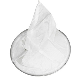 Uhelon-Sieb konisch mit Verstärkung - fein - 320 mm