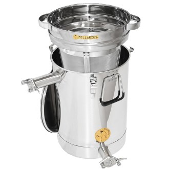 Mellarius MaxiLine 25 kg Abfüllbehälter mit konischem Boden 