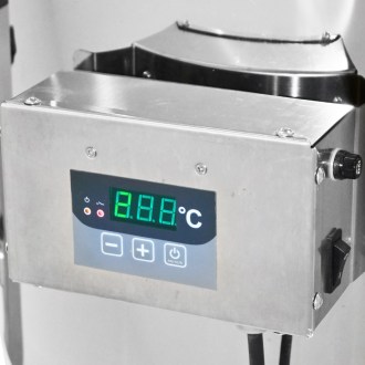 Doppelwand-Abfüller mit Heizung Mellarius MaxiLine 230 V – 133 Liter / 185 kg