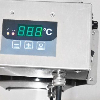 Doppelwand-Abfüller mit Heizung Mellarius MaxiLine 230 V – 133 Liter / 185 kg