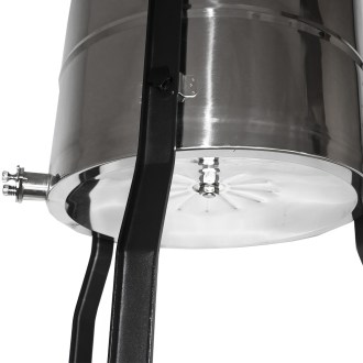 Honigschleuder Mellarius MaxiLine 4 Waben Hand mit großem Griff Dia 45