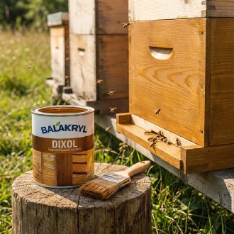 Farbe für Bienenstöcke Balakryl Dixol 0,7 l