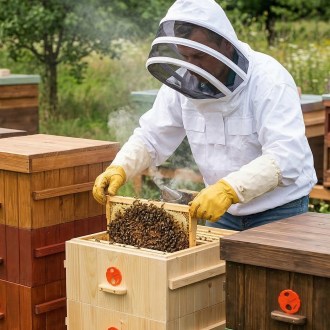 Imkerjacke mit Reißverschluss - Astronaut - S-XXL