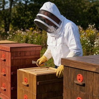 Imkerjacke mit Reißverschluss - Astronaut - S-XXL
