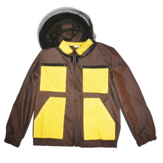 Imkerjacke mit Reißverschluss Braun - S-XXXL