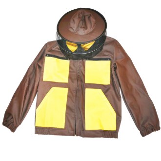 Imkerjacke mit Reißverschluss Braun - S-XXXL