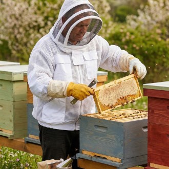 Profi Imkerjacke mit Reißverschluss - Astronaut - S-XXL