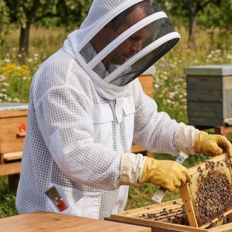 Profi Imkerjacke mit Reißverschluss - Astronaut - S-XXL