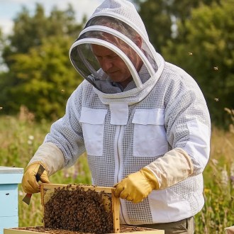 Profi Imkerjacke mit Reißverschluss - Astronaut - S-XXL