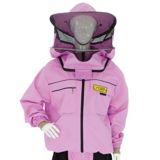 Imkerjacke mit Hut - lila - Lysoń, Gr.: S-XXL