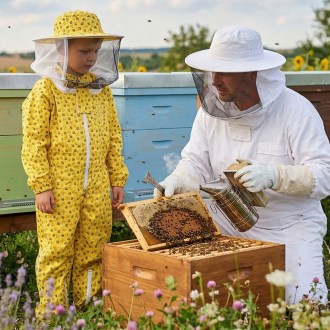 Imkeranzug für Kinder Elegant Bee - S-XXL