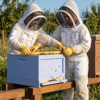Bienenanzug für Kinder mit Belüftung Elegant Bee - S-XXL
