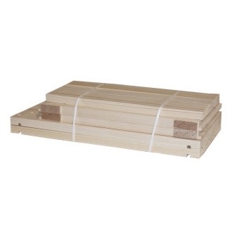 DN-Ganzzarge (223 mm) 10 Waben aus Paulowniaholz - Dr. Liebig - zerlegbar