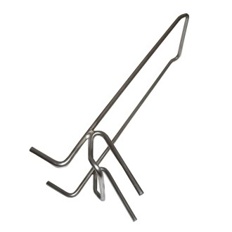 Eimerhalter, Edelstahl