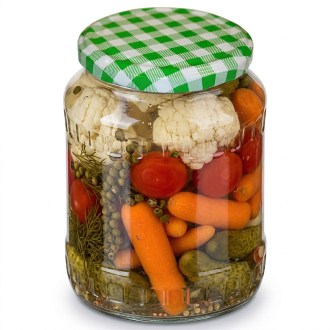 Twist Off 82er TO Deckel - Grün kariert