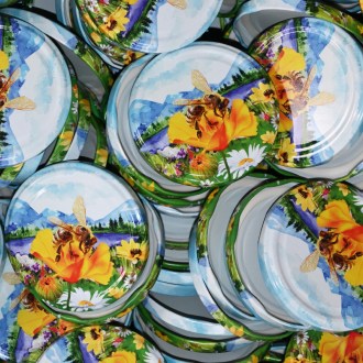 Twist Off 82er TO Deckel - Bergwiese - 700 Stück - ganzer Karton