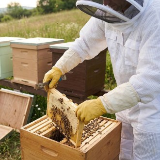 Profi Imkeranzug mit Reißverschluss  - Astronaut - S-XXL