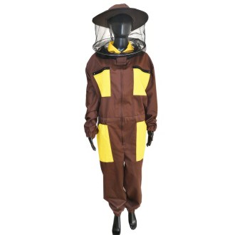 Imkeranzug mit Reißverschluss - Braun - S-XXXL