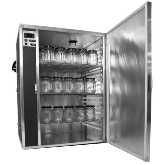 Dekristallisationskammer für 2×45 kg Behälter oder bis zu 100 Gläser - 225 l