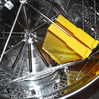 Honigschleuder Mellarius MaxiLine 5/10 Waben 110W Motor Dia 64